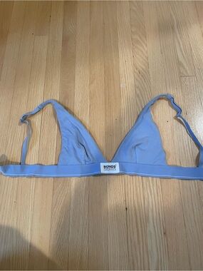 Bonds Organics Powder Blue Triangle Bralette